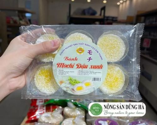 Bánh Mochi Đậu Xanh