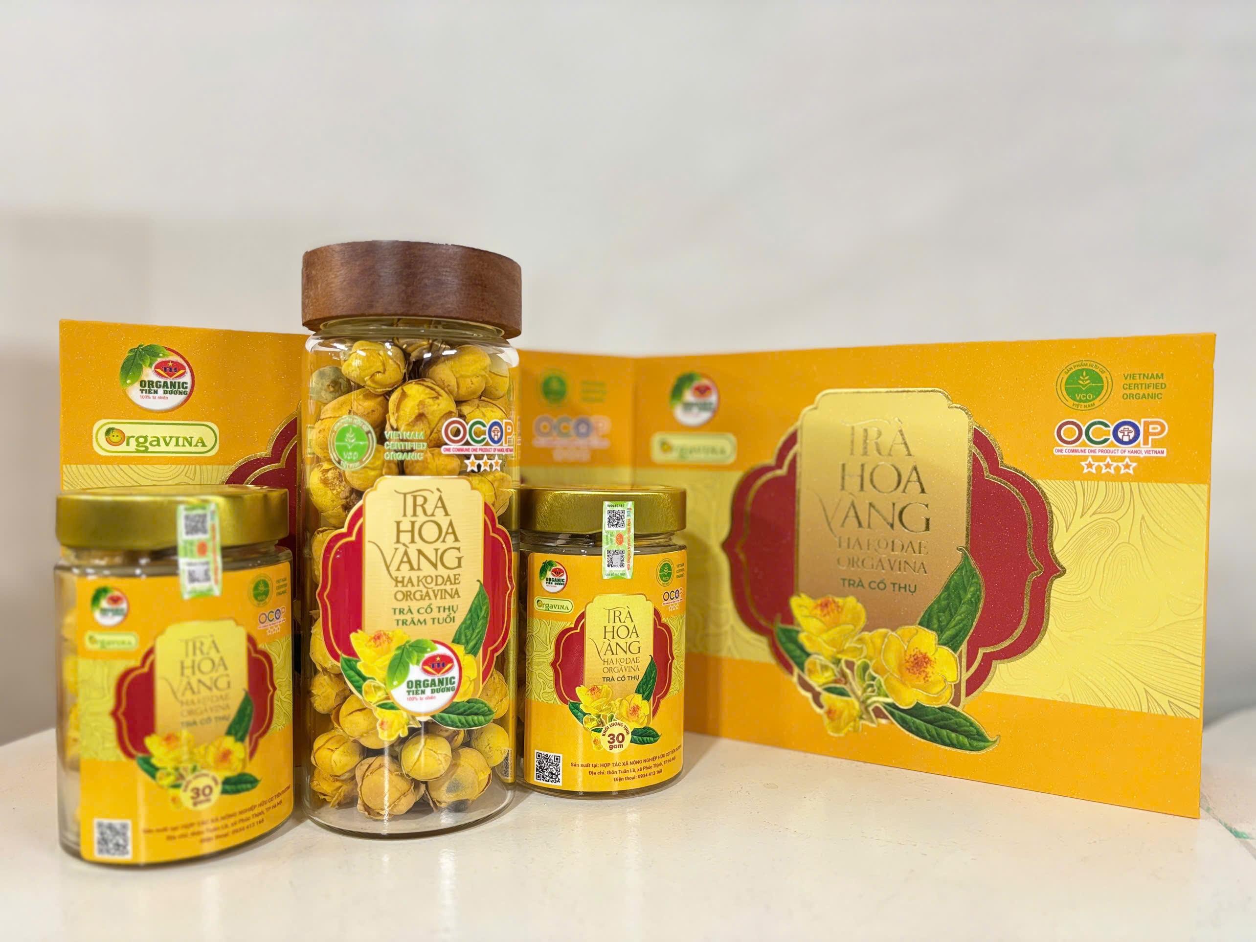 Trà hoa vàng Hakodae Orgavina