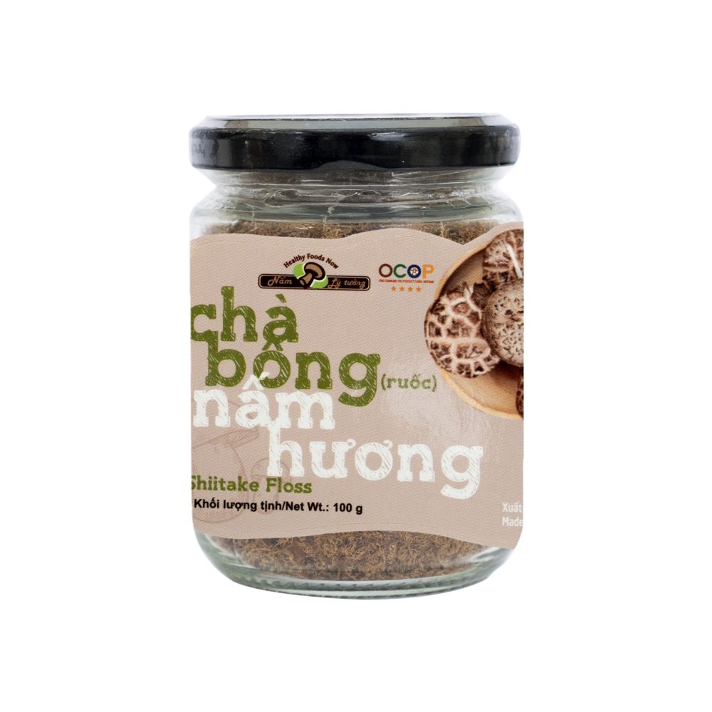 Chà Bông (Ruốc) Nấm Hương Lý Tưởng 100g
